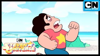 Steven Runs From Something  Season 2  Steven Universe  Cartoon Network [upl. by Acinnad]