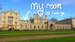 Cambridge University Room Tour St Johns College [upl. by Calen]