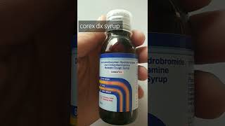 Corex dx syrup uses in hindi  coughsyrup shortsfeed shorts [upl. by Llednov]