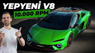 LAMBORGHINI ÇILDIRMIŞ OLMALI  10000 Devir Çeviren V8  Temerario [upl. by Dalenna21]