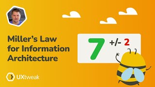 Millers Law for Information Architecture [upl. by Aivila]