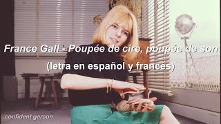 France Gall  Poupée de cire poupée de son letra en español y francés [upl. by Dviad154]