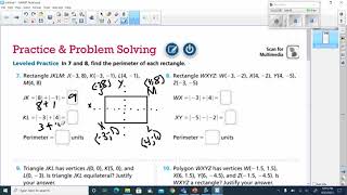 hw video for 6th grade lesson 2 6 represent polygons on the coordinate plane [upl. by Ansaev]