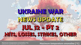 Ukraine War Update NEWS 20240712b Pt 1  Overnight amp Other News [upl. by Latihs]