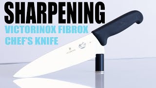 Three Ways to Sharpen the Victorinox Fibrox 8quot Chefs Knife [upl. by Eddie497]