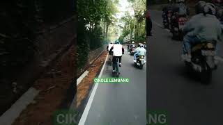 Gowes sabtuan nanjak di cikole lembangshorts [upl. by Nehttam52]