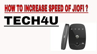 HOW TO INCREASE SPEED OF JIOFI IN 2 MINUTES BY APN TRICK100 [upl. by Heyer]