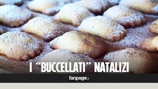 A Natale il dolce tipico dei siciliani è il quotBuccellatoquot [upl. by Enert]