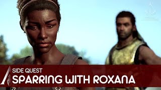 Assassins Creed Odyssey  Side Quest  Sparring With Roxana [upl. by Alim]