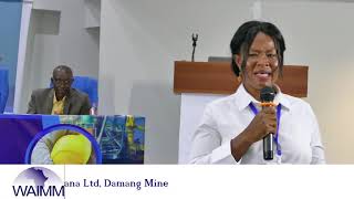 WAIC2018 Presentation by Catherine Kuutor Kuupol Metallurgical Manager Goldfields Ghana LtdDamang [upl. by Llevram]