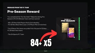 Jeg åbner mine 4 Div Rivals Rewards og mine PreSeason Rewards [upl. by Etra]