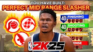 This MIDRANGE SLASHER Build is BREAKING NBA 2K25 [upl. by Erastus]