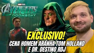 EXCLUSIVO DUBLADOR DO HOMEM ARANHA IMAGINA ENCONTRO ENTRE PETER E DR DESTINO EM VINGADORES 5 [upl. by Neruat]