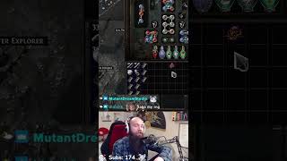 1 in 101  diregray on twitch pathofexile streamer [upl. by Eecyaj233]