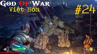 God of War 4 Việt Hóa 24 Kẻ thôn phệ linh hồn và Áo giáp của Thần Tyr [upl. by Esinehs713]