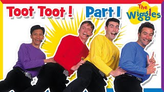 Classic Wiggles Toot Toot Part 1 of 4  Kids Songs [upl. by Enelia575]