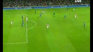 ArsenalMan U 21012007 Van Persie equlising goal 11 [upl. by Kamin]