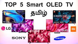 Top 5 Best 4K OLED TV under 70000 to 2 lakh in India 2024 தமிழ்  LG vs Sony vs Samsung vs Xiaomi [upl. by Aniuqahs]