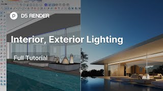 How to Render Interior amp Exterior Lighting for a Villa  Communitymade Tutorial [upl. by Tyne139]