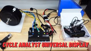 Installing a Cycle Analyst Universal Display to any DIY BLDC Motor Project [upl. by Ayhtnic]