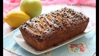 Plumcake alle mele e ricotta senza burro e senza glutine [upl. by Aicilehp]