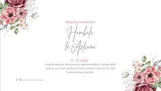 Wedding Livestream Of Hambali amp Azliana Seletar Country Club  Ustaz Nuzhan Abdul Halim [upl. by Harmon172]