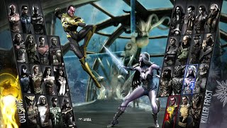 Sinestro Vs Killer Frost INJUSTICE Gods Among Us [upl. by Brita]