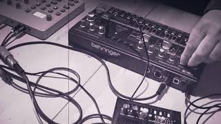 happy belated 303 day with the Behringer TD3 clone amp Elektron Model Cycles [upl. by Nolyarg]