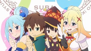 「Creditless」Konosuba OP  Opening 2「UHD 60FPS」 [upl. by Almallah]