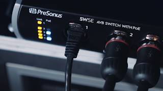 PreSonus SW5E AVB Switch [upl. by Chucho]