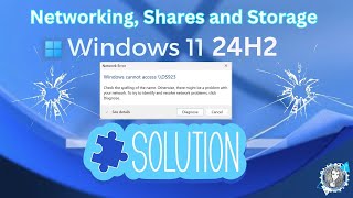 LIVE Fix Error 0x80070035  STATUS INVALID SIGNATURE and PATH NOT FOUND with Windows 11 24H2 [upl. by Notnef]