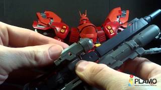 1100 MG Sazabi Ver Ka Review Part 2 [upl. by Reisman550]