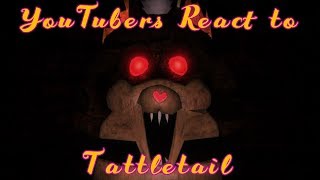 YouTubers React to Tattletail [upl. by Mariandi]