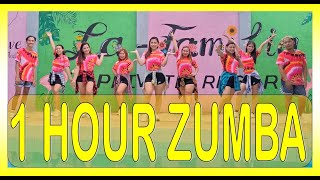 1 HOUR RETRO DANCE WORKOUT  80s and 90s Hits  Dance Fitness  ZUMBA [upl. by Ellwood219]