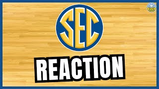 SEC Basketball Reaction Tennessee Defeats Auburn Alabamas Comeback Win More [upl. by Earl]