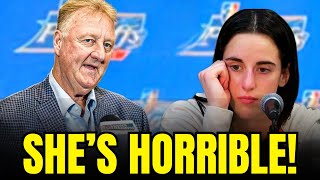 1 MINUTE AGO Larry Bird Finally BREAKS SILENCE on Caitlin Clark THIS is UNBELIEVABLE [upl. by Noni468]