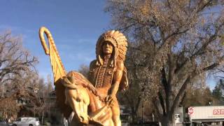 Niwot Sculptures by Eddie Running Wolf [upl. by Treat]