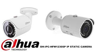 Dahua DHIPCHFW1230SP IP STATIC CAMERA [upl. by Silevi]