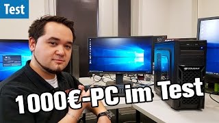 Unser 1000€GamingPC im TEST  GEWINNSPIEL  deutsch  german [upl. by Ynnej]