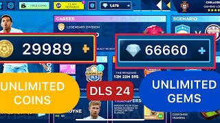 DLS 24  Unlimited Coins and Gems DLS 24 Hack [upl. by Faxun]