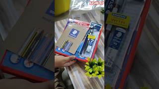 Unboxing STAEDTLER WATERCOLOR PENCILS  staedtler colour pencils  Staedtler 48 watercolor pencil❤ [upl. by Revlys]