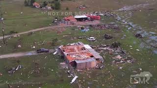 05262024 Valley View TX  First light reveals major damage from deadly tornado [upl. by Elke]