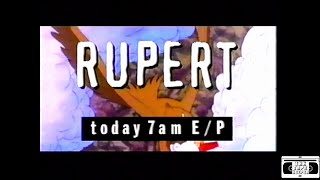 Rupert Promo  YTV 1997 [upl. by Mona]