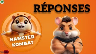 REPONSES  HAMSTER KOMBAT [upl. by Maybelle]