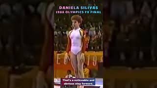 Daniela Silivas 1988 Olympics Floor Final Scoring gymnasticsshorts [upl. by Beniamino957]