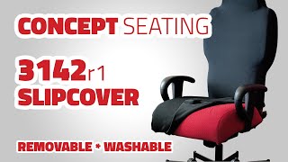 Concept Seating 3142r1 Slipcover Instructions [upl. by Gwynne]