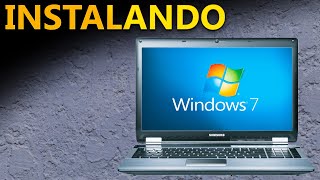 Como instalar Windows 7 32 bits 64 bits em qualquer computador [upl. by Enihpad]