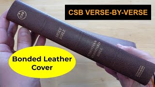 CSB VBV Bonded Leather [upl. by Sacttler]