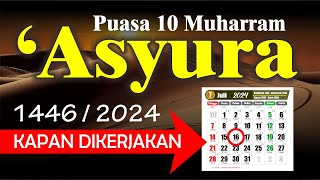 Puasa Asyura 2024 jatuh pada tanggal  Berapa hari puasa Muharram  Puasa 10 Muharram  Keutamaan [upl. by Sellma]