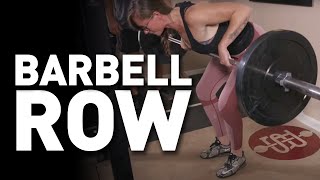 How To Barbell Row Programming amp Proper Form [upl. by Bondy411]